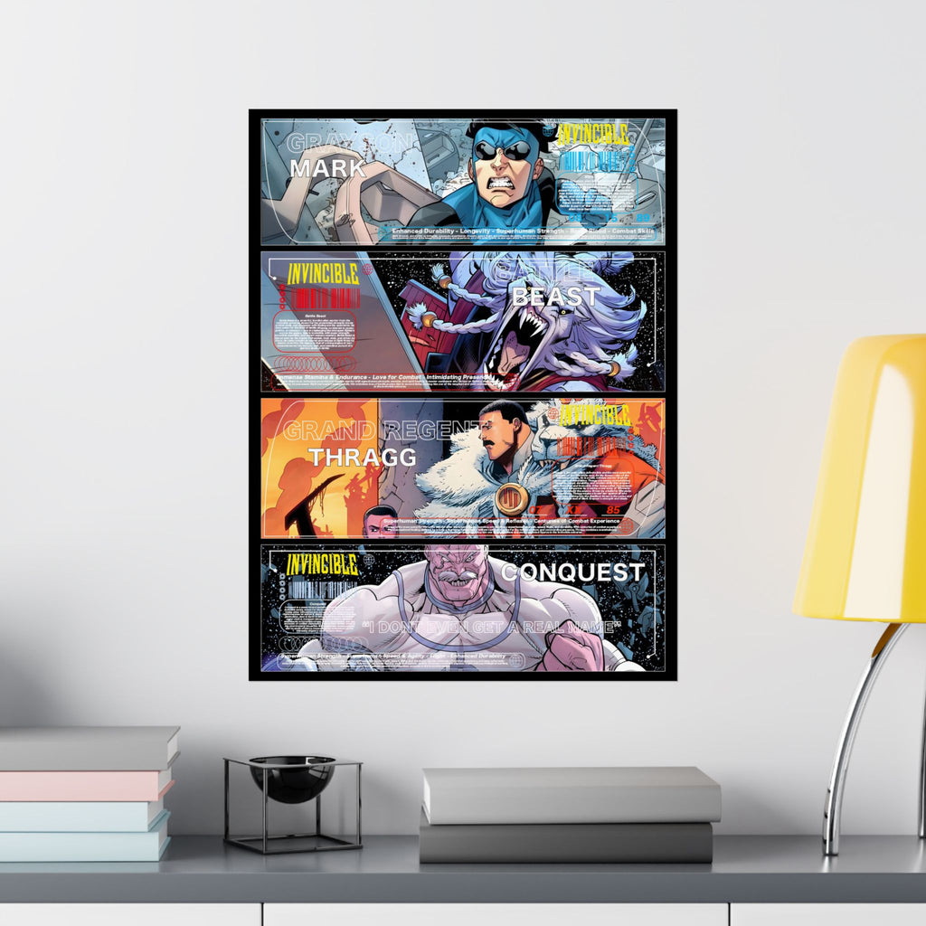 Invincible Comic Poster