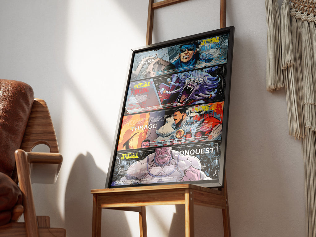 Invincible Comic Poster