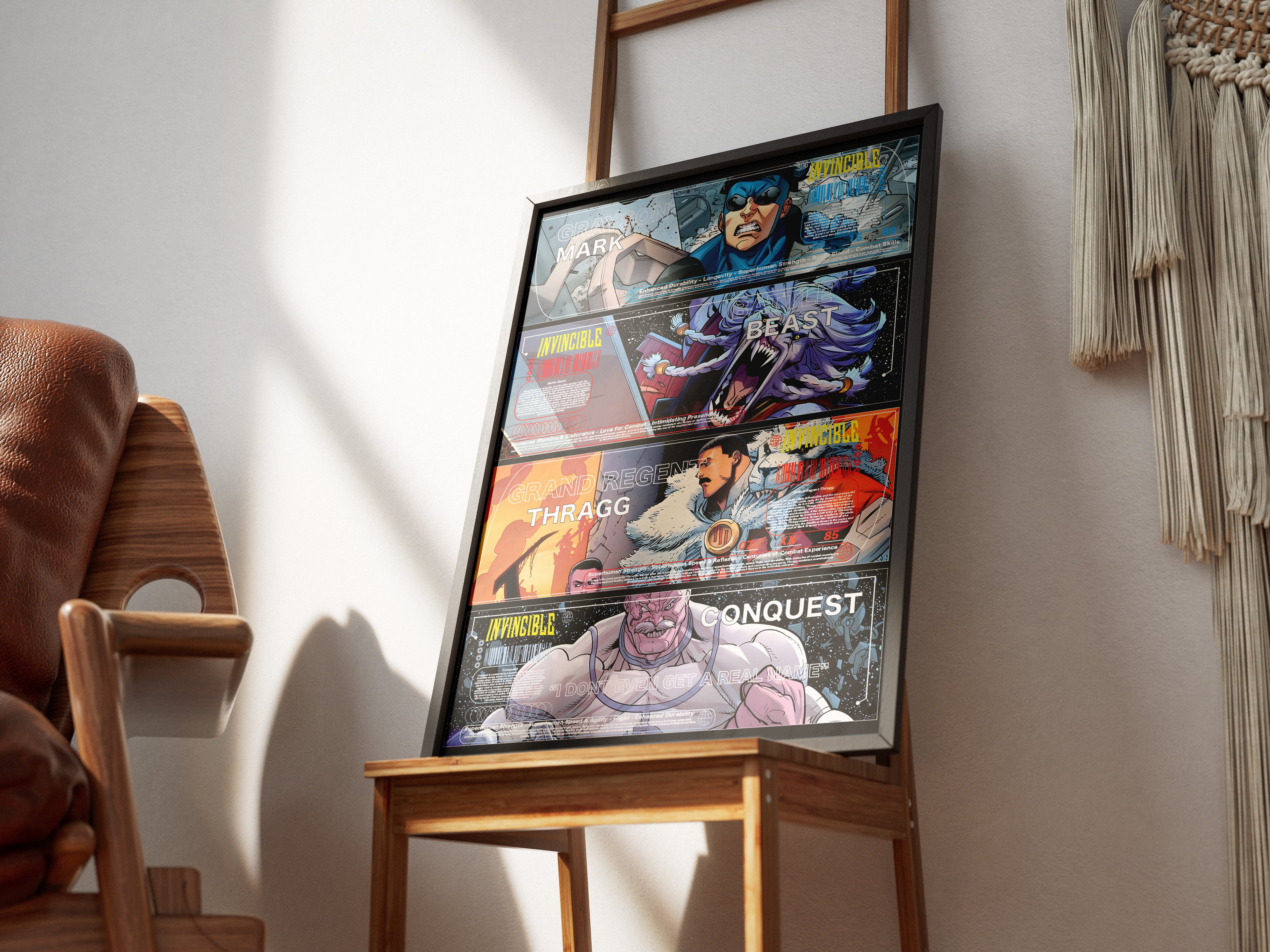 Invincible Comic Poster
