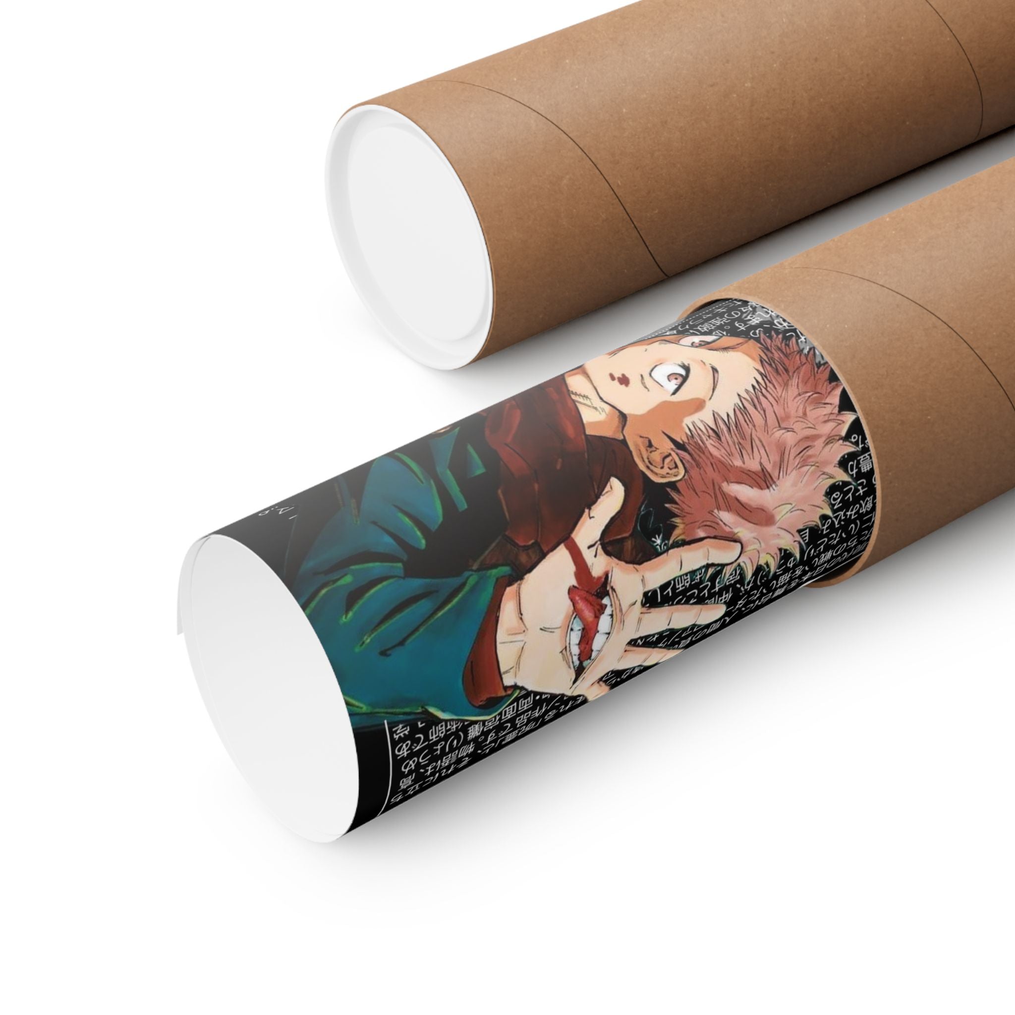 Yuji Itadori Jujutsu Kaisen Anime Poster